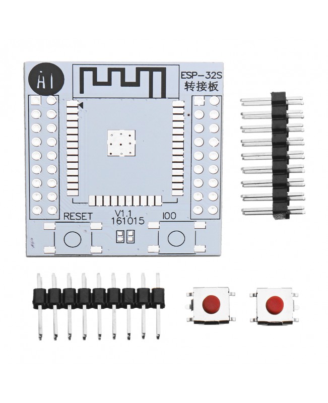 10pcs ESP-32S Matching Adapter Board WIFI Bluetooth Module ESP-WROOM-32 Module For DIP