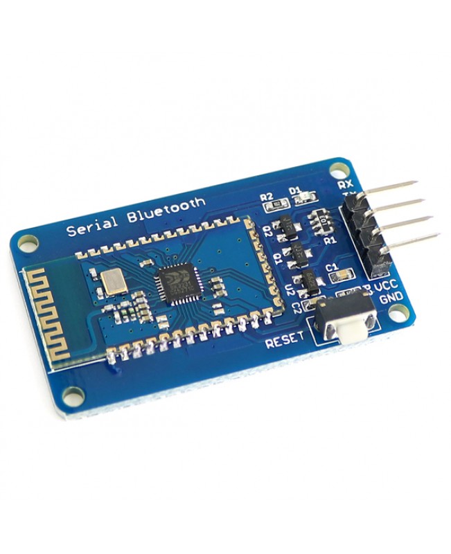 Serial Bluetooth Transceiver Module Wireless Receiver Board Compatible 3.3V 5V