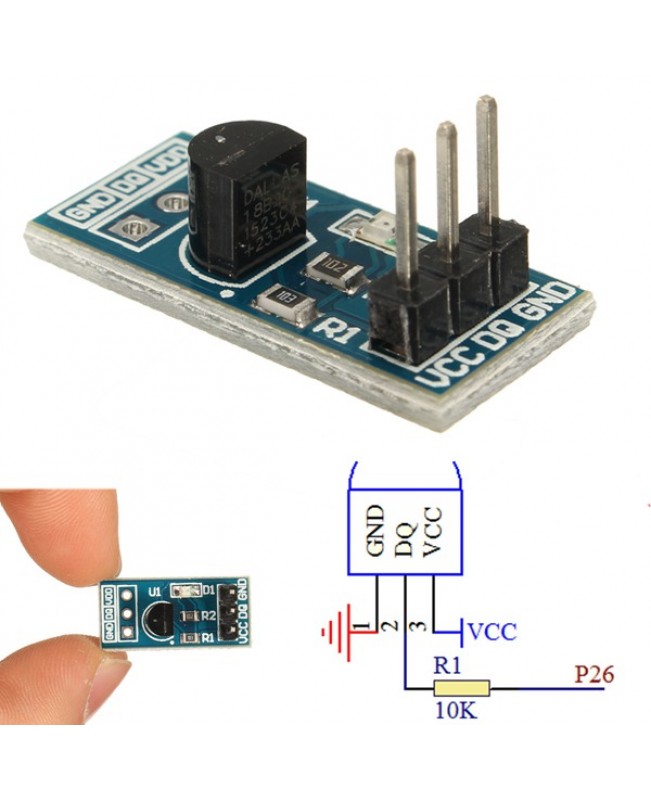 DS18B20 Temperature Module Temperature Sensor Module