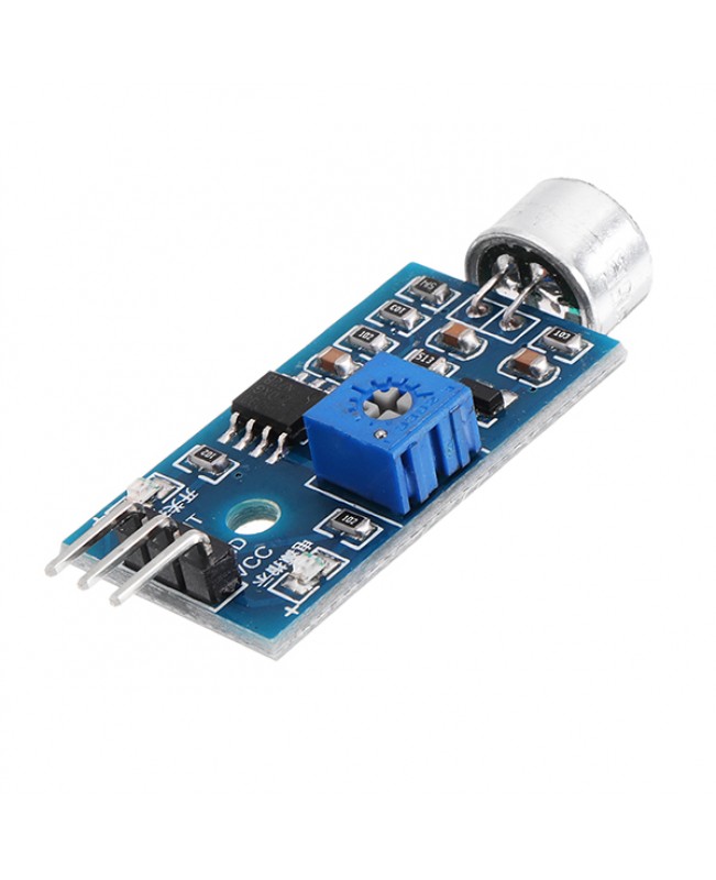 10Pcs Microphone Sound Sensor Module Voice Sensor High Sensitivity Sound Detection Module Whistle Module For Arduino