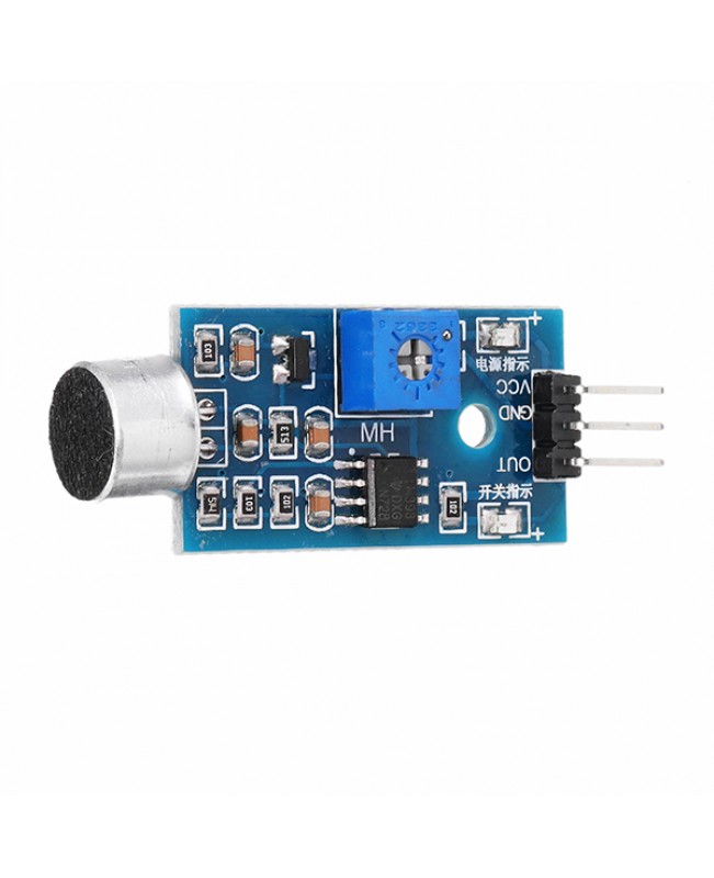 Microphone Sound Sensor Module Voice Sensor High Sensitivity Sound Detection Module Whistle Module For Arduino