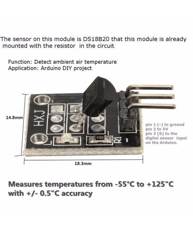 KY001 Temperature Sensor Module For Arduino