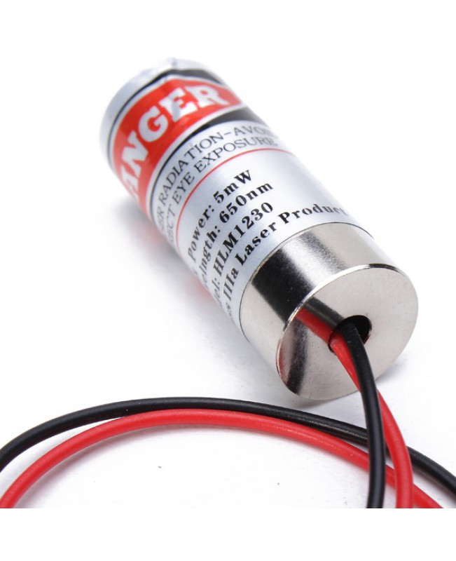 650nm 5mW Focusable Red Line Laser Module Generator Diode