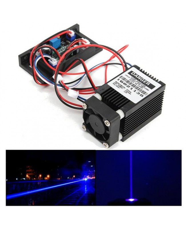 445nm 1000-1200mW Blue Laser Module For DIY Laser Cutter Engraver