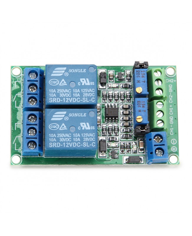 LM393 12V 24V Two-way Voltage Comparator Module