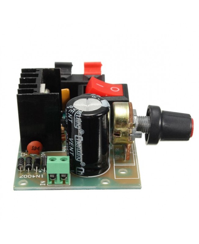 LM317 Adjustable Voltage Regulator Power Supply Module AC/DC Input