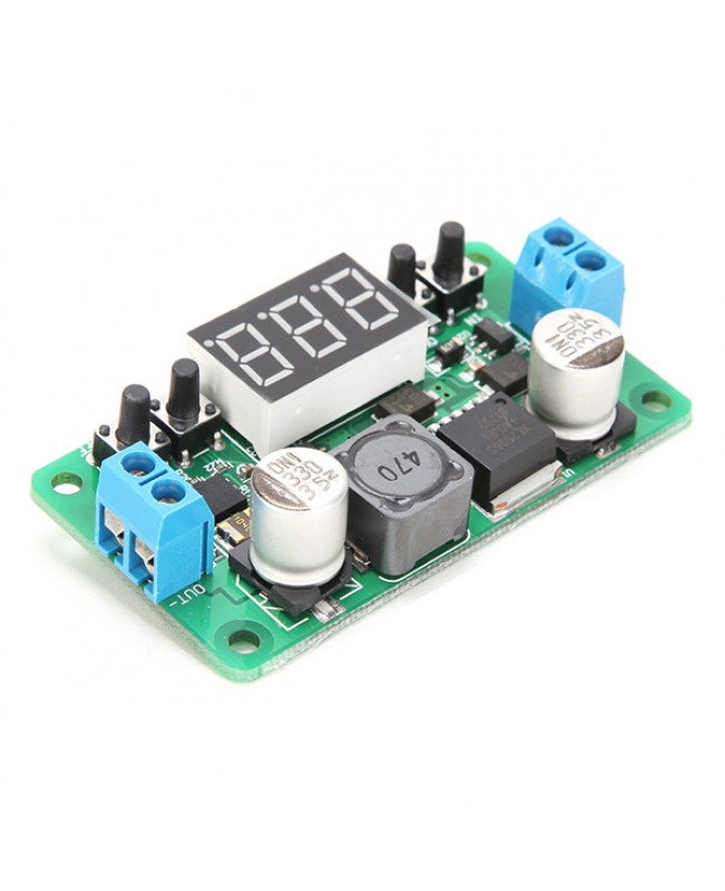 LM2596 Voltmeter Buck Module Constant Voltage Step-down Programmable Board