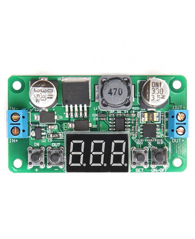 LM2596 Voltmeter Buck Module Constant Voltage Step-down Programmable Board