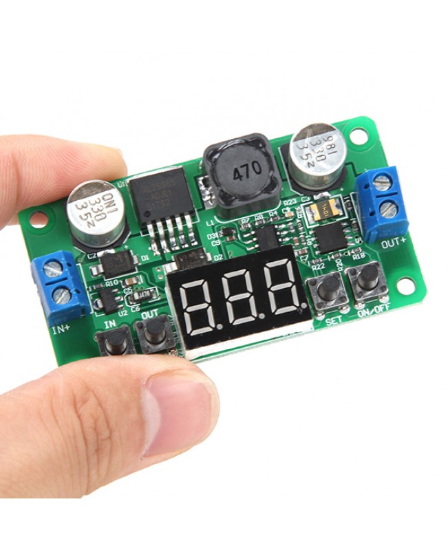 LM2596 Voltmeter Buck Module Constant Voltage Step-down Programmable Board