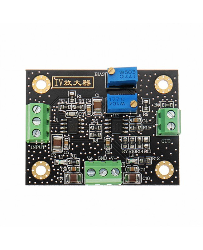 IV Conversion Amplifier Voltage Signal Amplification Photoelectric Amplifier Module