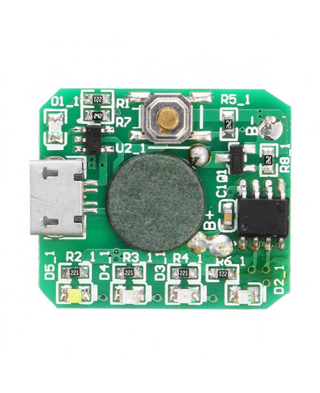 Rechargeable Fingertip Gyro Lighter Control Board Circuit Board PCBA LED Colorful Lighter Board CE FC Authentication