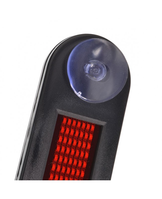 Car Red LED Programmable Message Scrolling Display Board With Remote