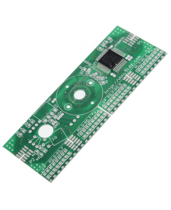 Cross LED Dot Matrix Display Circuit Board Rotating Electronic Kit