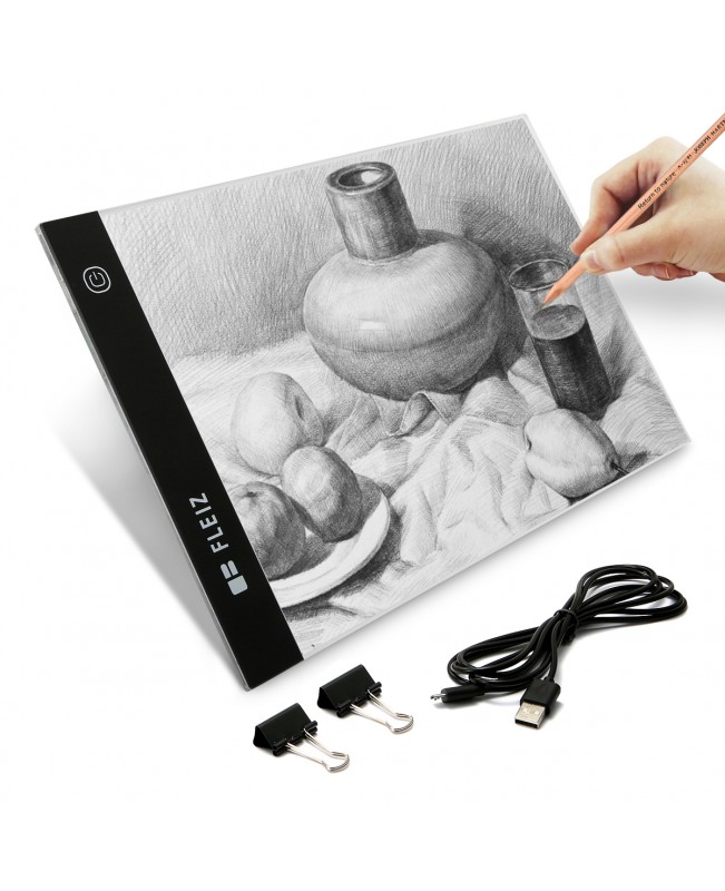 A4 LED Ultra-Thin Dimmable Brightness Light Board Tracing Copy Board Drawing Pad