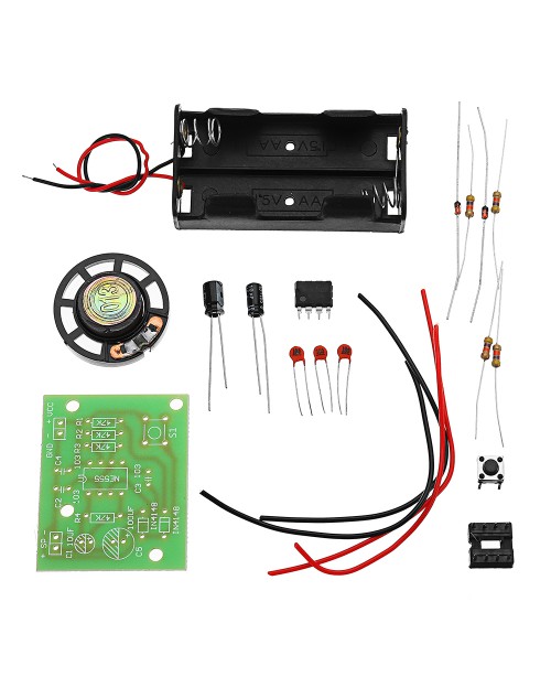 DIY NE555 Ding Dong Doorbell Kit Electronic Doorbe...