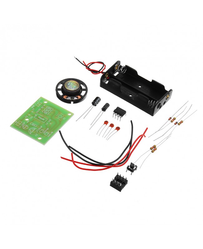 DIY NE555 Ding Dong Doorbell Kit Electronic Doorbell Module Kit