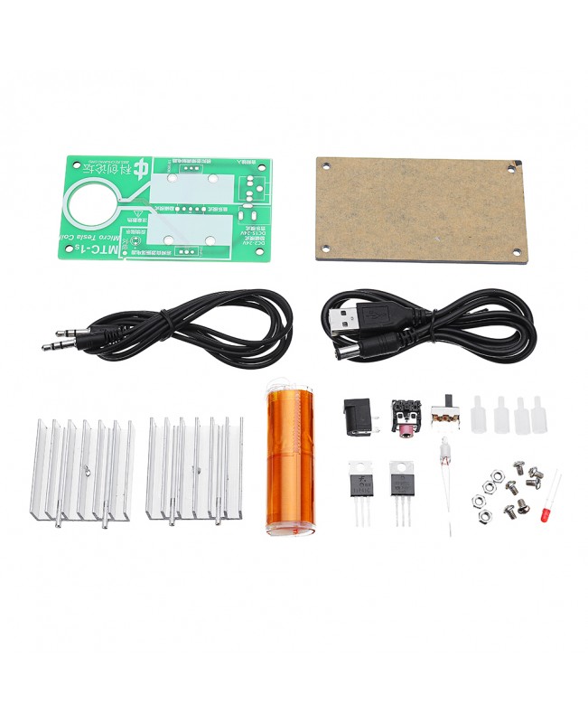 DIY Mini Tesla Coil Module Kit Music Tesla Kit