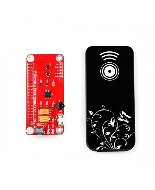 IR Remote And Power Botton Module Kit For Raspberr...