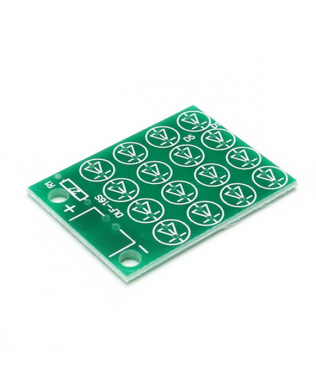 10Pcs DIY CD4017+NE555 Strobe Module Electronics Learning Kit