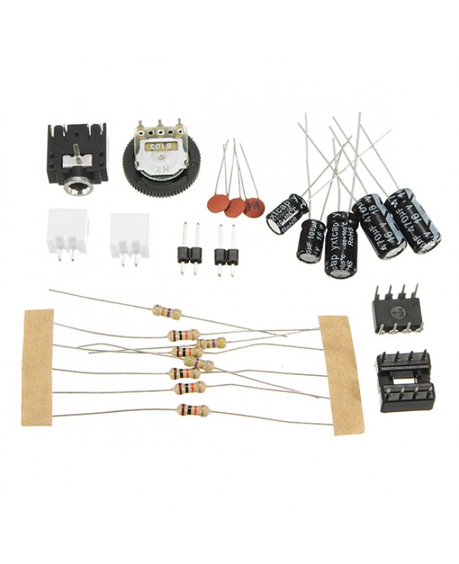 TDA2822 Power Amplifier Stereo Module DIY Kit Electronic Learning Suite