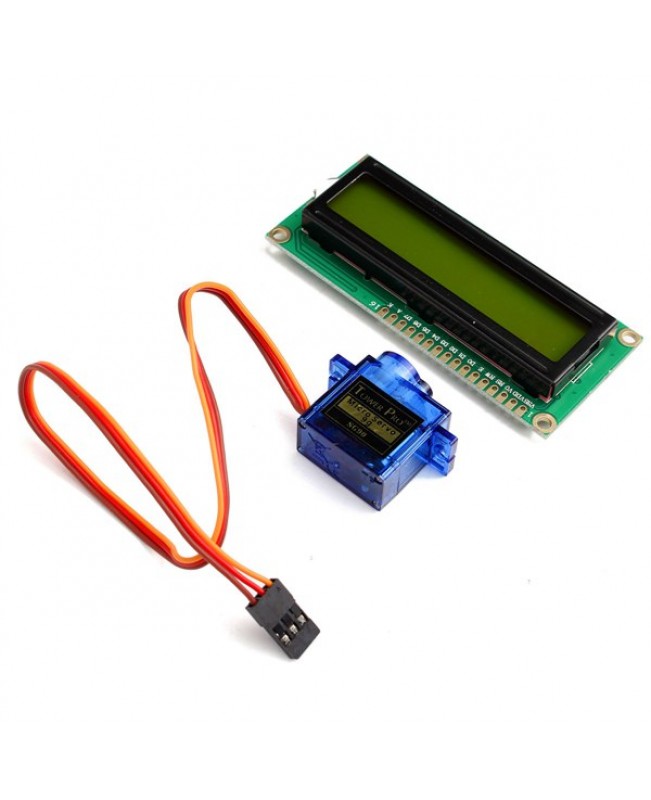 1602 LCD Module Breadboard Jumper Starter Kit For Arduino