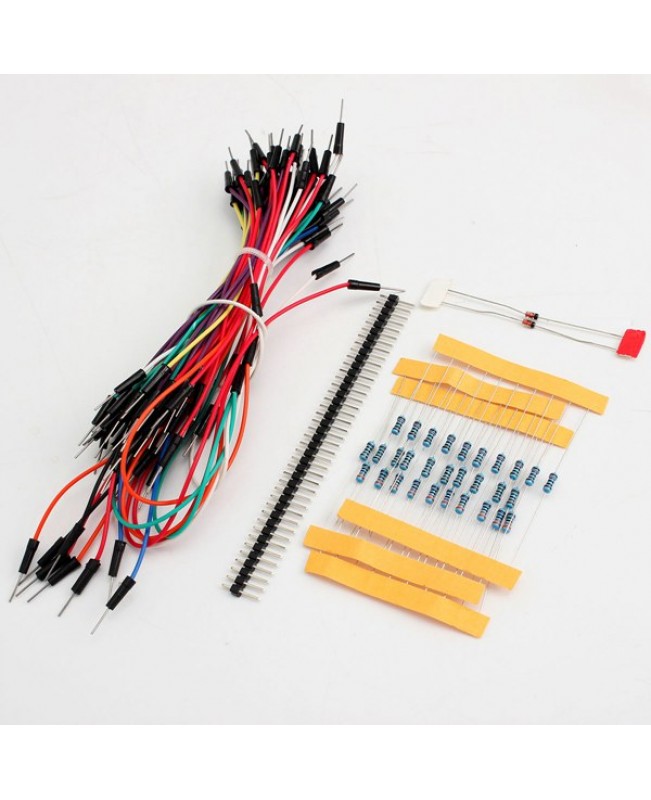 1602 LCD Module Breadboard Jumper Starter Kit For Arduino